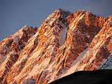 37 Shishapangma Southwest Face At Sunset From Shishapangma Southwest Advanced Base Camp